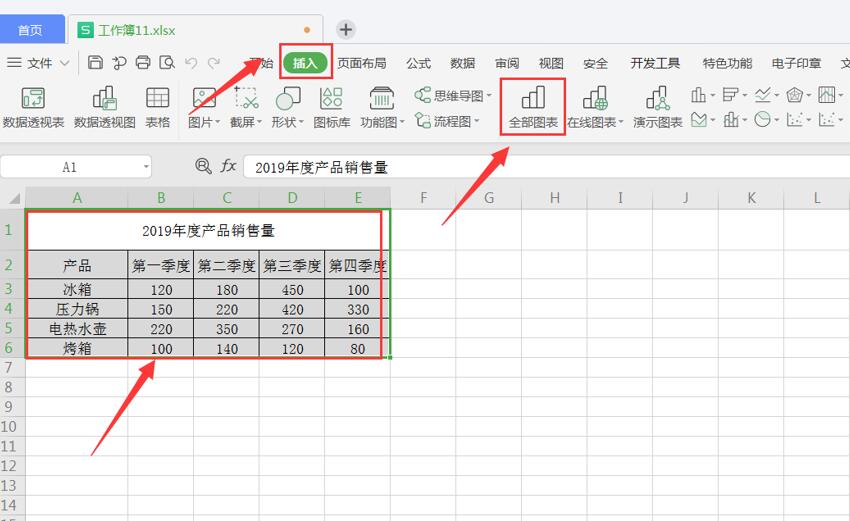 如何给Excel图表添加标题